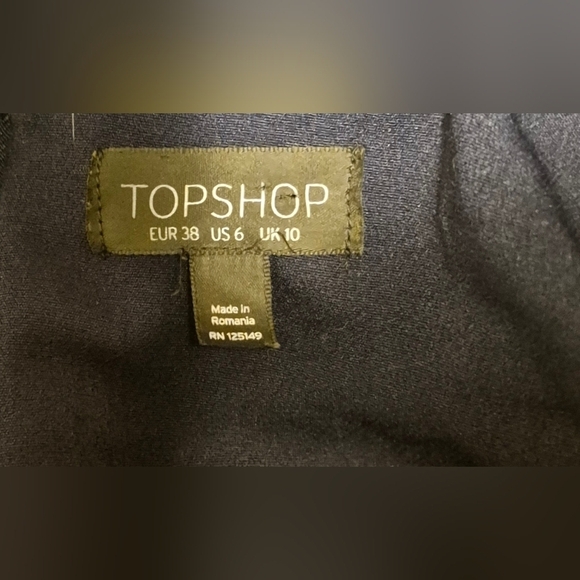 Topshop Blue Mini Dress Elegant and Versatile - Picture 3 of 6